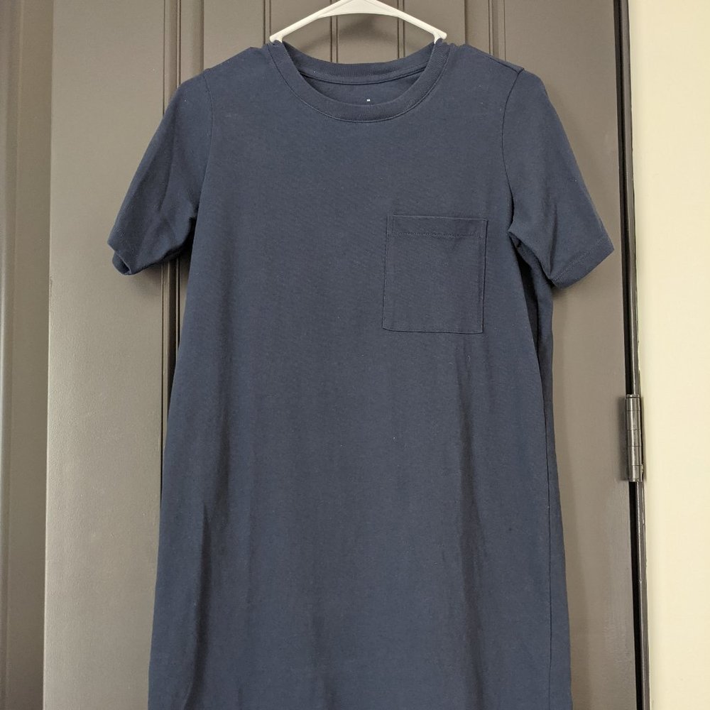 Everlane Navy Weekend Tee Dress